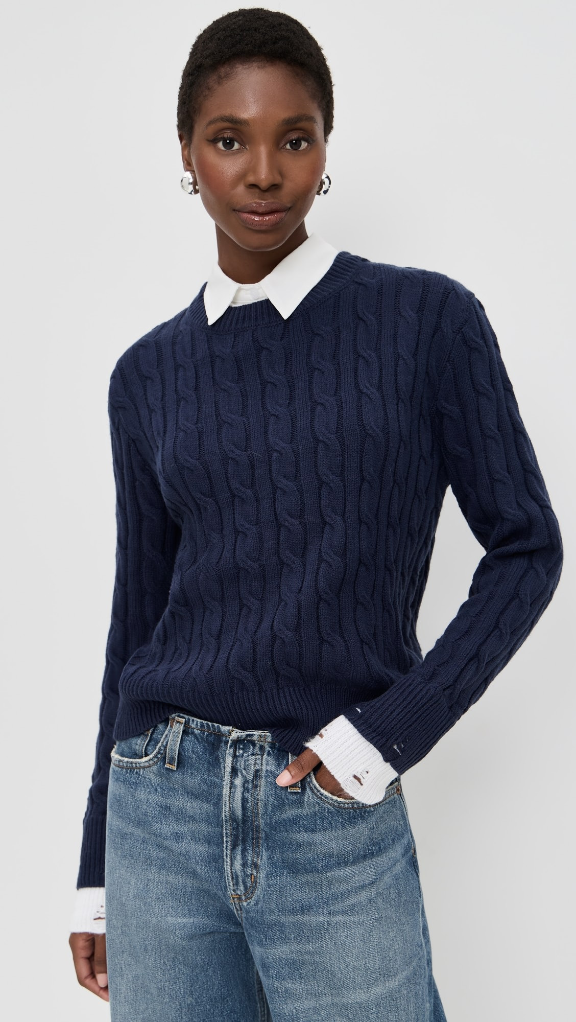 Coastal Cable Knit Pullover | Shopbop