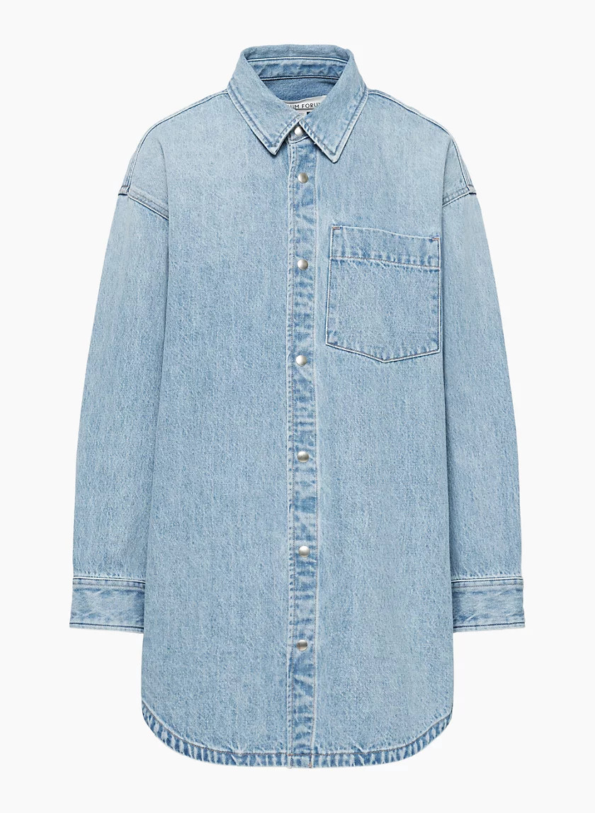 THE MAYA DENIM DRESS | Aritzia