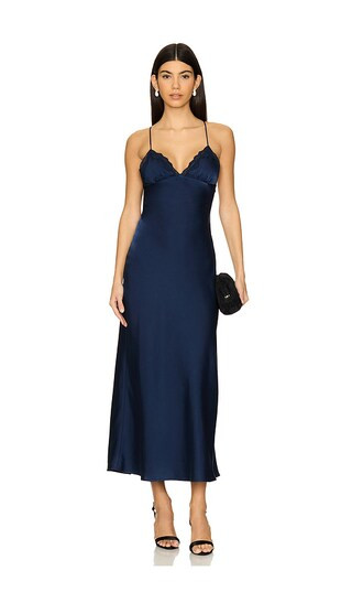 Jasmine Dress in Midnight | Revolve Clothing (Global)