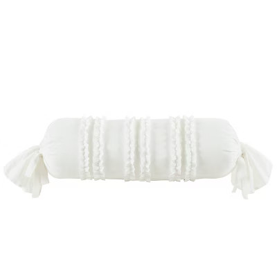 Armoire Collection Oversized Bolster Ruffle Pillow | Target