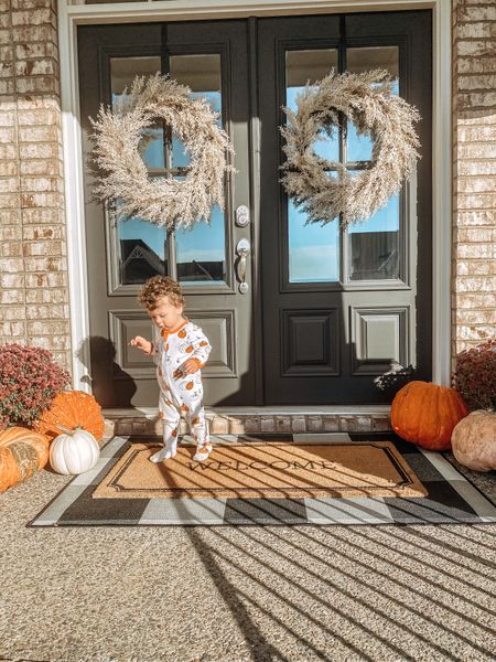 Fall has arrived on our front porch and my little spicy pumpkin is obsessed with it all. 

#LTKSeasonal #LTKhome #LTKHoliday