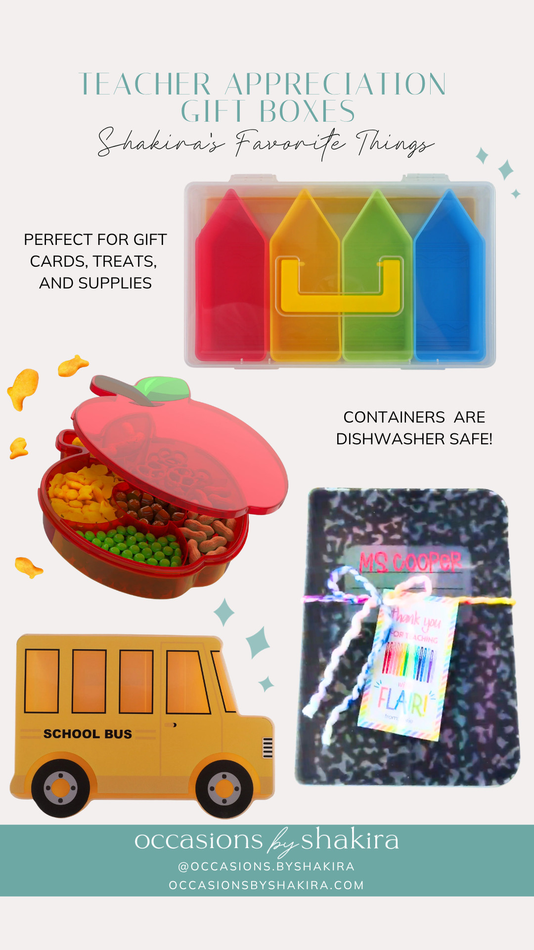 Adorable reusable containers for Teacher Appreciation Week gifts! 

 

#LTKmomlife #LTKfoodie #LTKKids