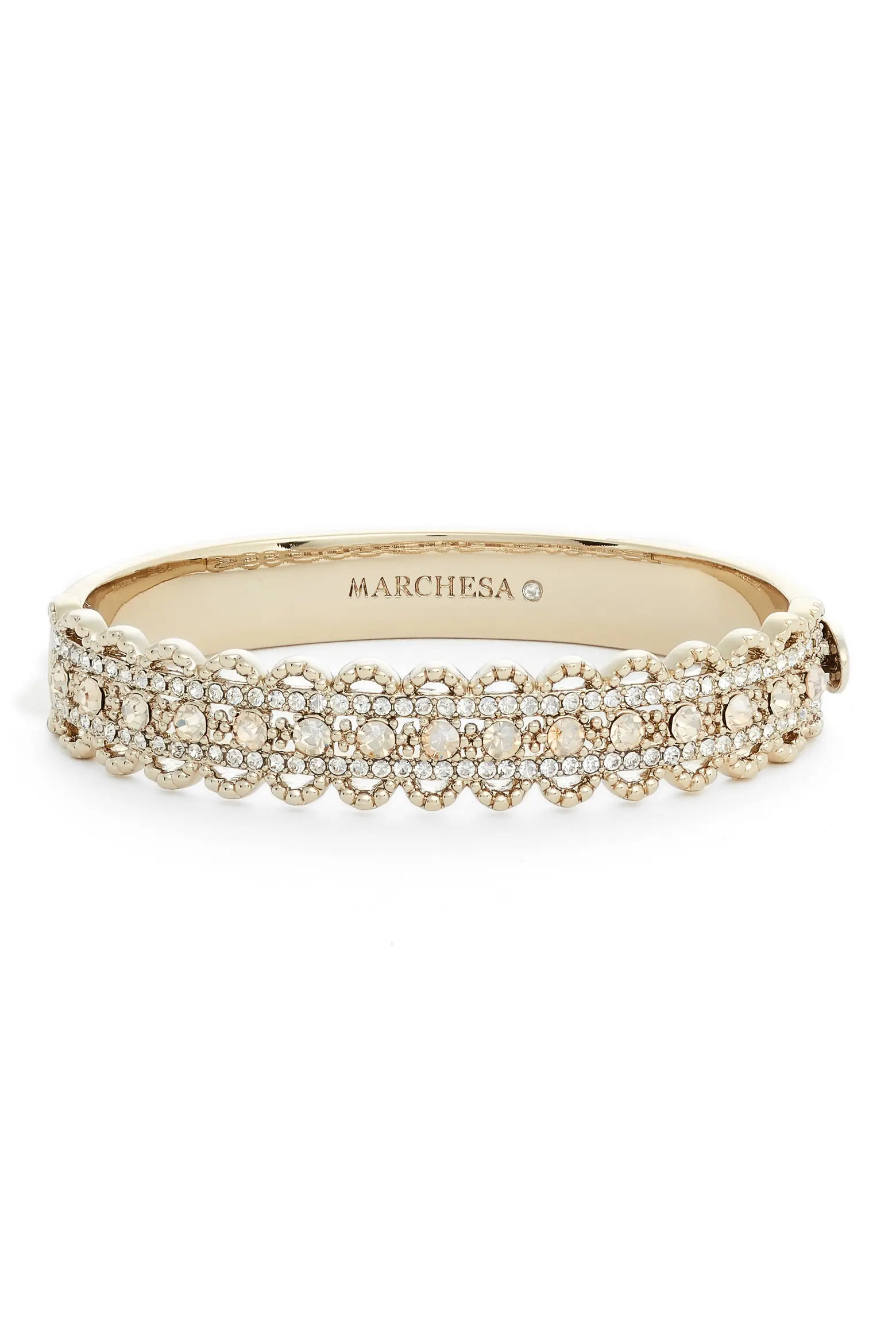 Marchesa Crystal Filigree Bangle (Women) | Nordstrom | Nordstrom