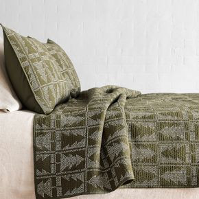 Reflections Matelasse Tree Quilt & Shams | West Elm (US)