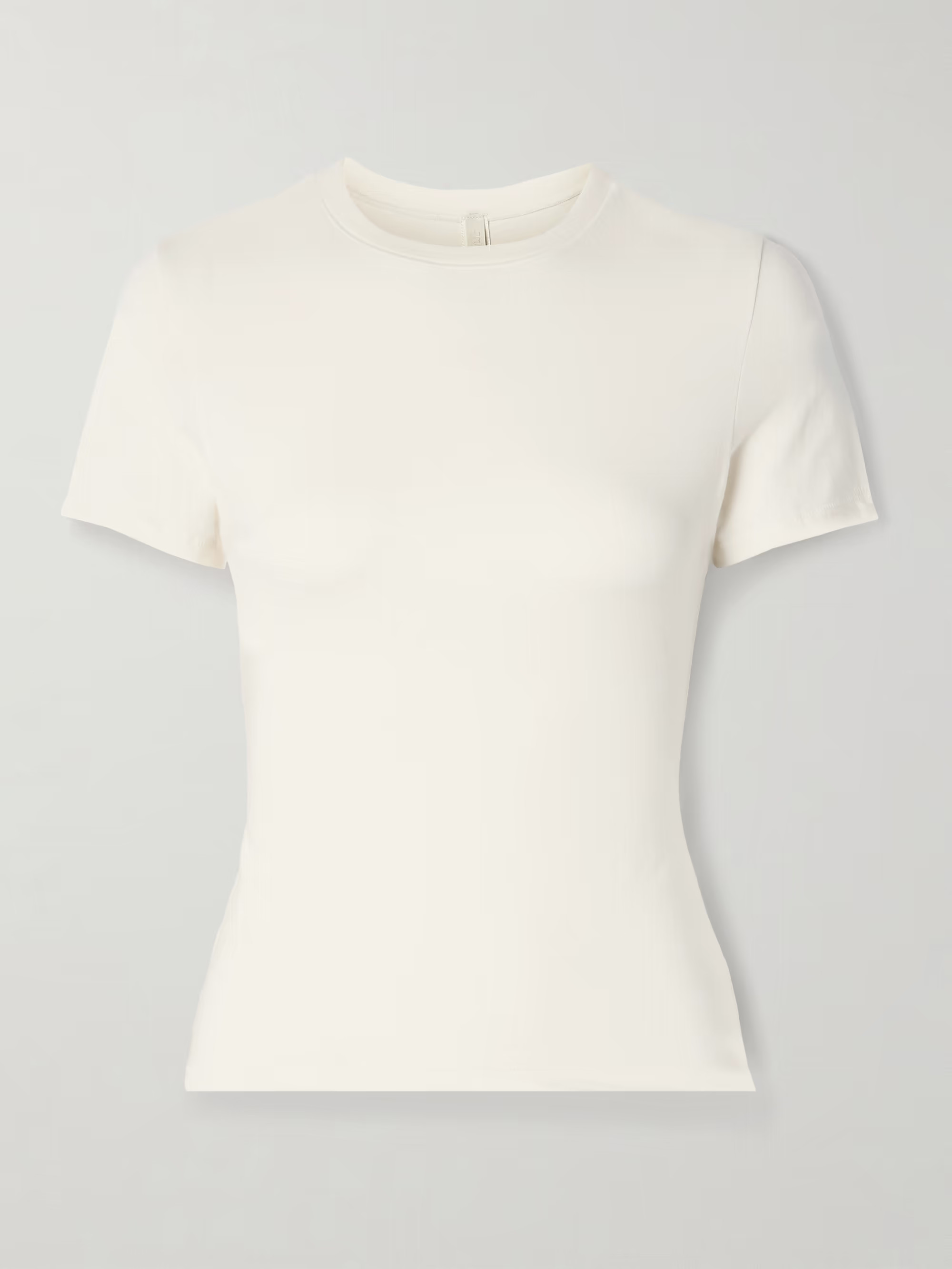 Stretch-cotton jersey T-shirt - Marble | NET-A-PORTER (UK & EU)