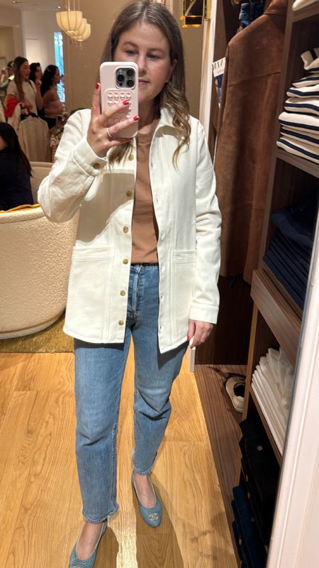 Obsessed with this lightweight jacket for now through the fall! Wear over fitted dresses like a linen dress, slip dress, or a t-shirt  dress. Will be cute draped on your shoulders too

#LTKStyleTip