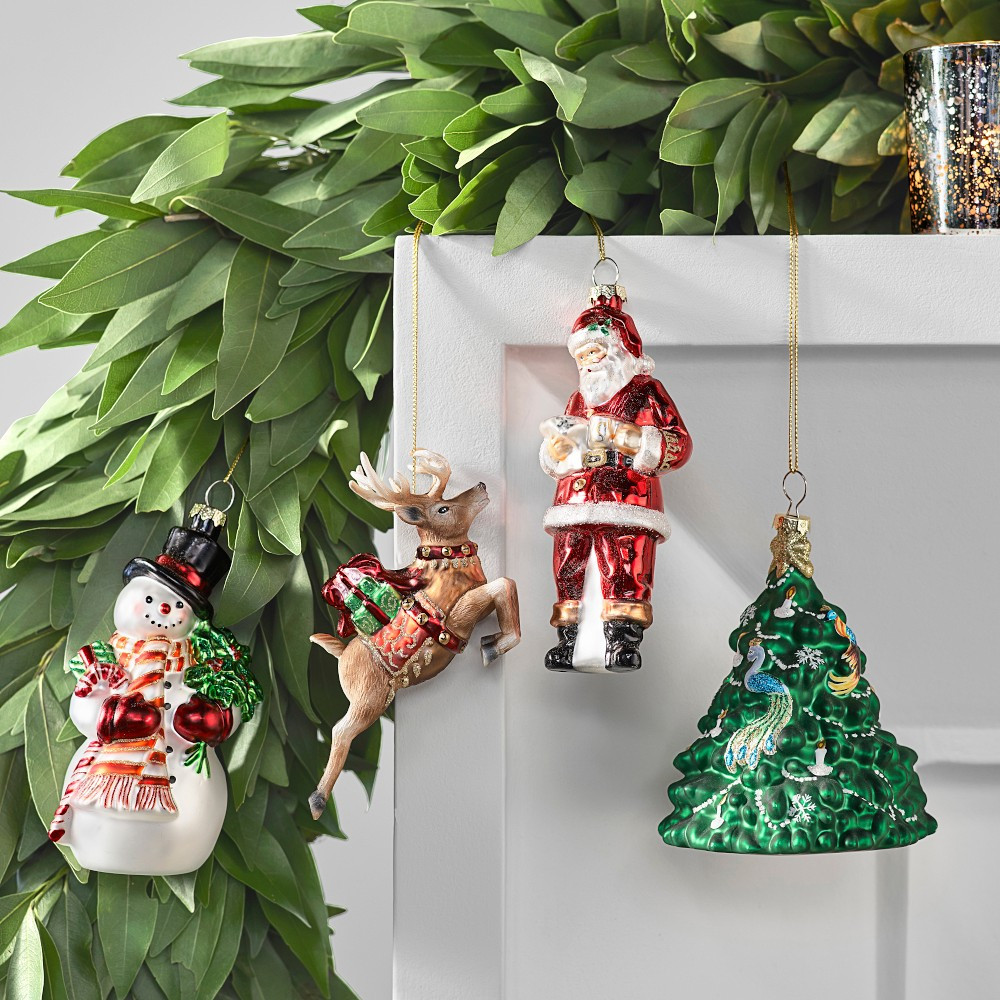 'Twas the Night Before Christmas Ornaments, Set of 4 | Williams-Sonoma