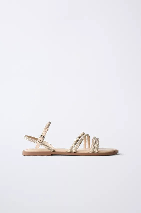 SHINY SANDALS | Zara UK