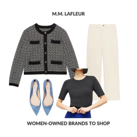This boucle jacket is chic and comfy and I paired it with a short sleeve black sweater to match. Instead of going with a black pair of pants, I went for a tusk-colored pant for a fresh and clean look. Slip on the Rowan flat in sky blue for a pop of color. 


#LTKSpringSale #LTKSeasonal #LTKstyletip