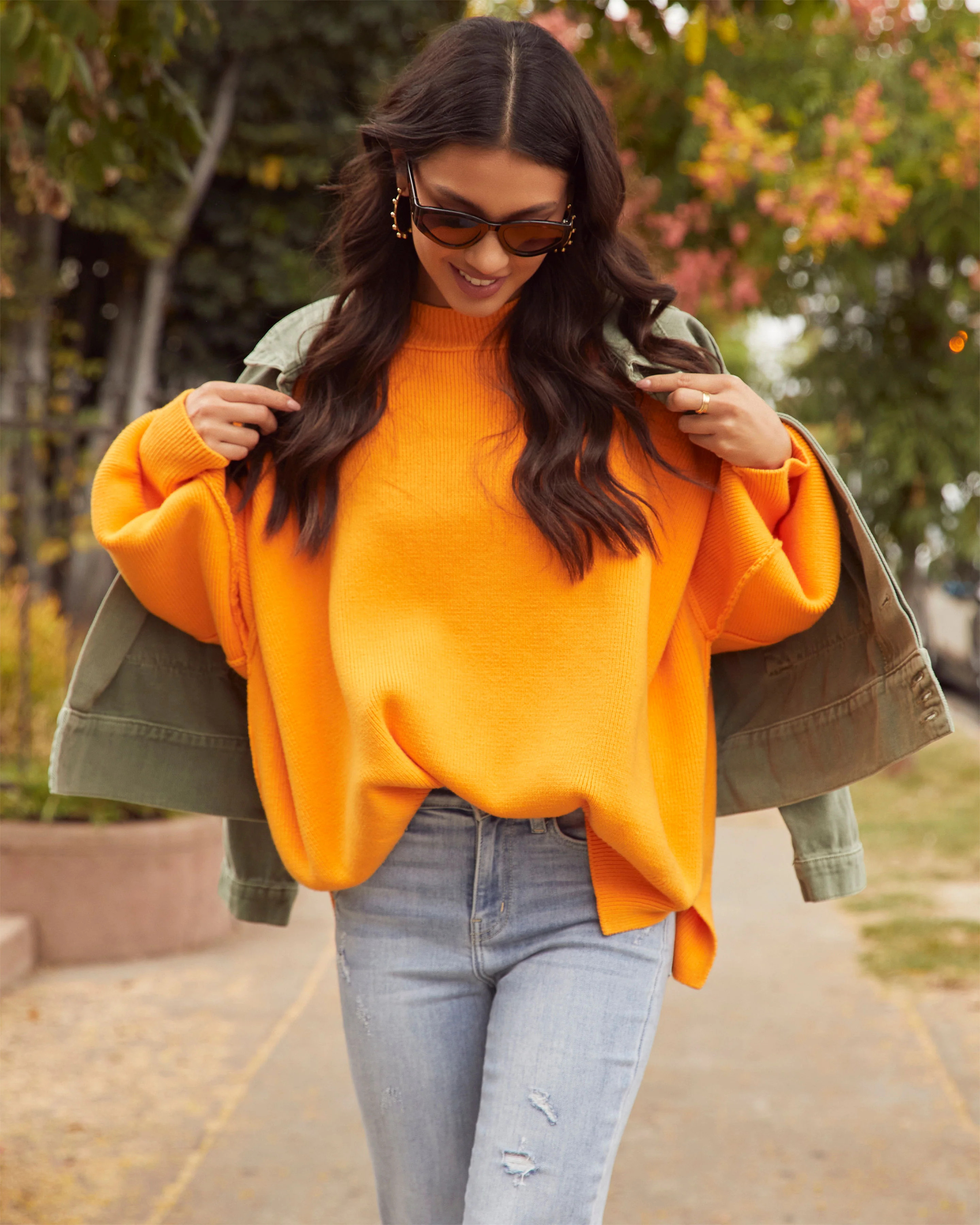 Elouise Knit Oversized Pullover Sweater | VICI