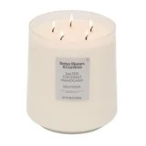 Better Homes & Gardens 5-Wick 100 oz Glass Jar Candle, Salted Coconut Mahogany | Walmart (US)