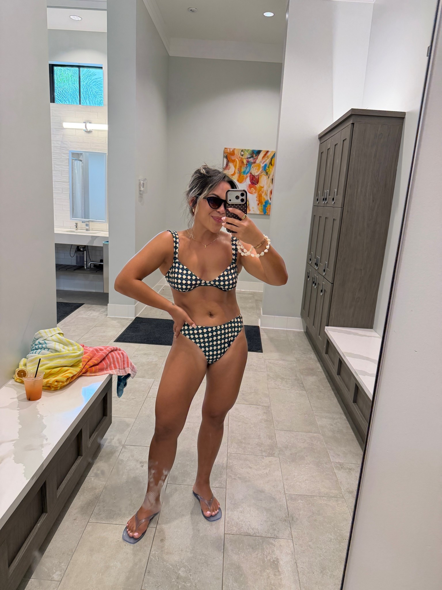 For all my small chested girlies!! THIS is the swimsuit for you! Wearing a small. The bottoms are mid-rise! 

#LTKootd #LTKSwim #LTKPetite