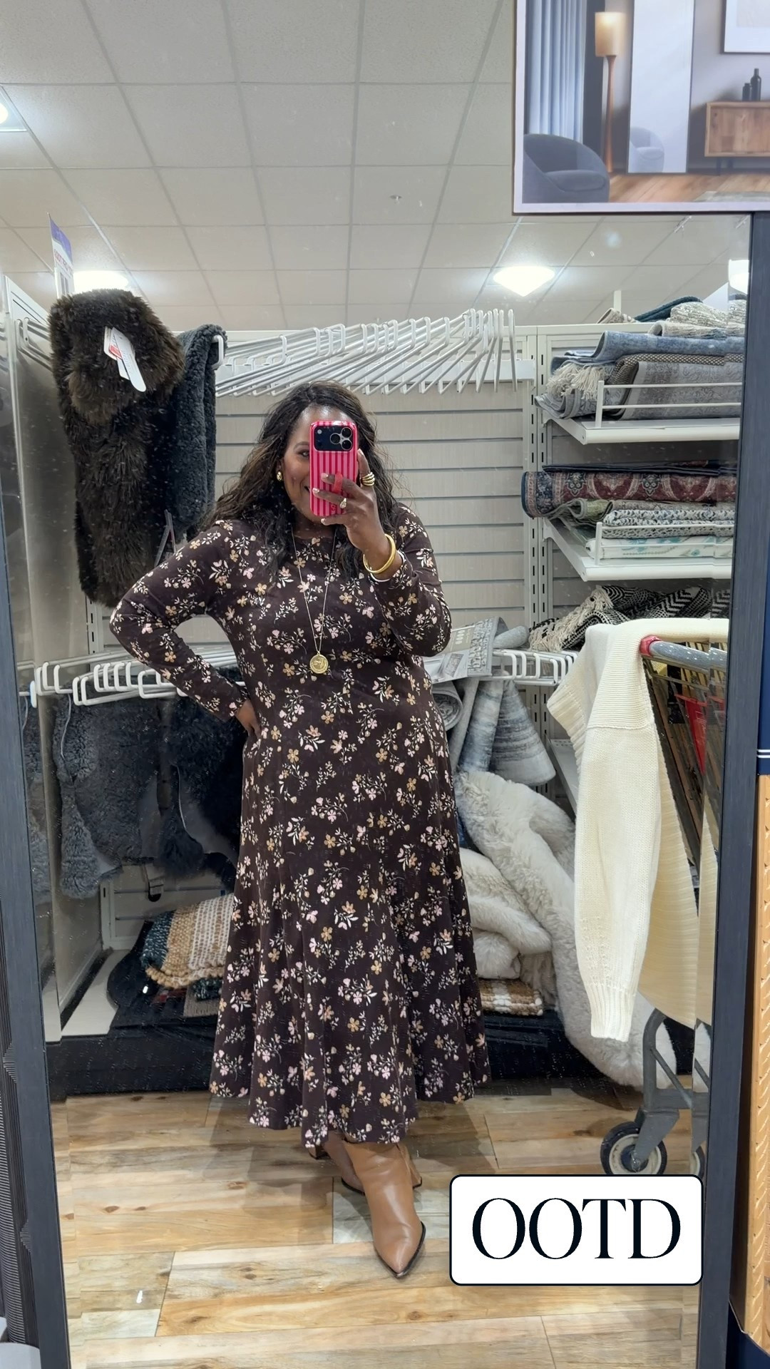 My OOTD, my LOFT dress is limited in sizes since it was from last year but sharing it and some others for yall! 🤎🤎🤎🤎

#LTKootd #LTKPetite #LTKMidsize