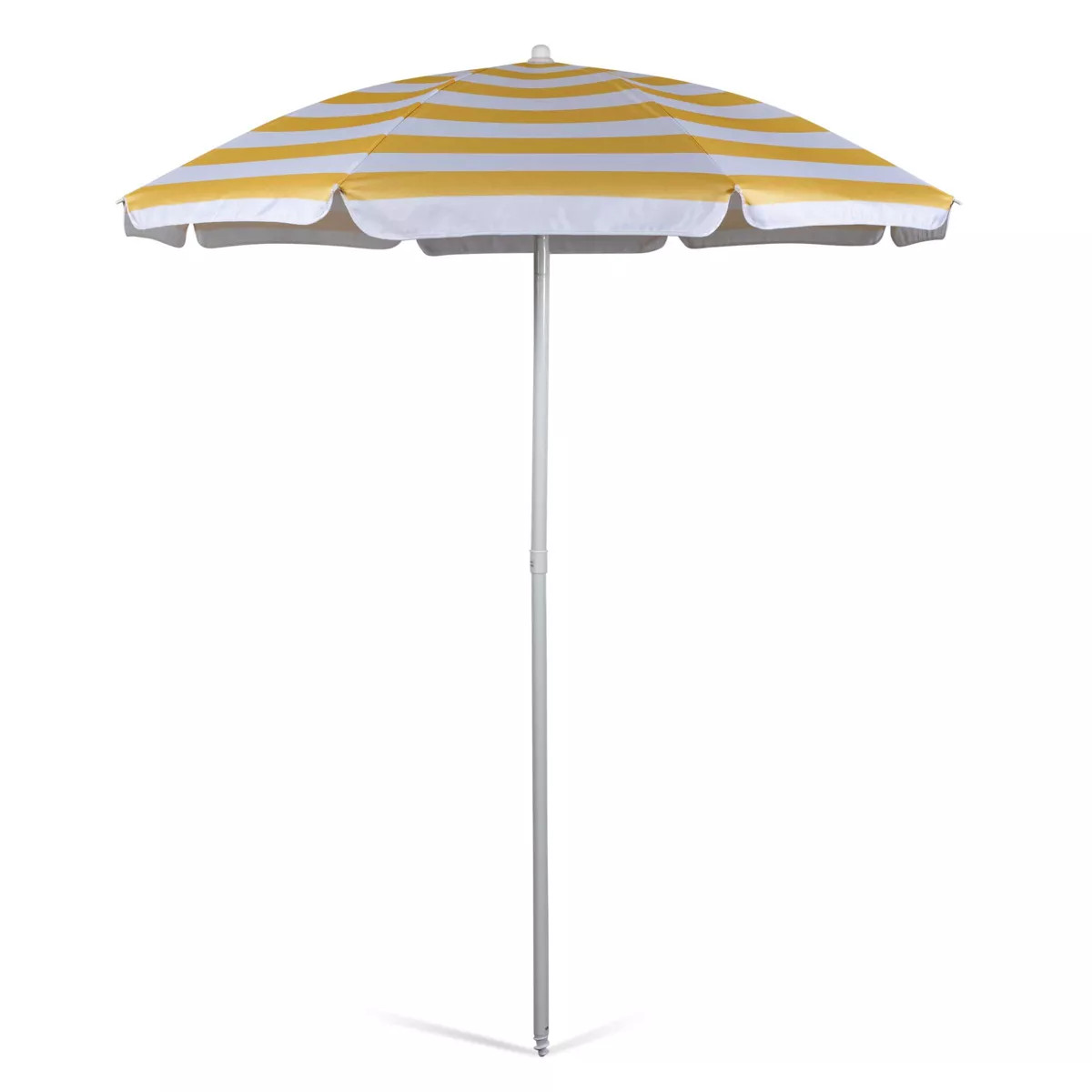 Oniva Portable Beach Stick Umbrella Cabana Stripe - Yellow | Target