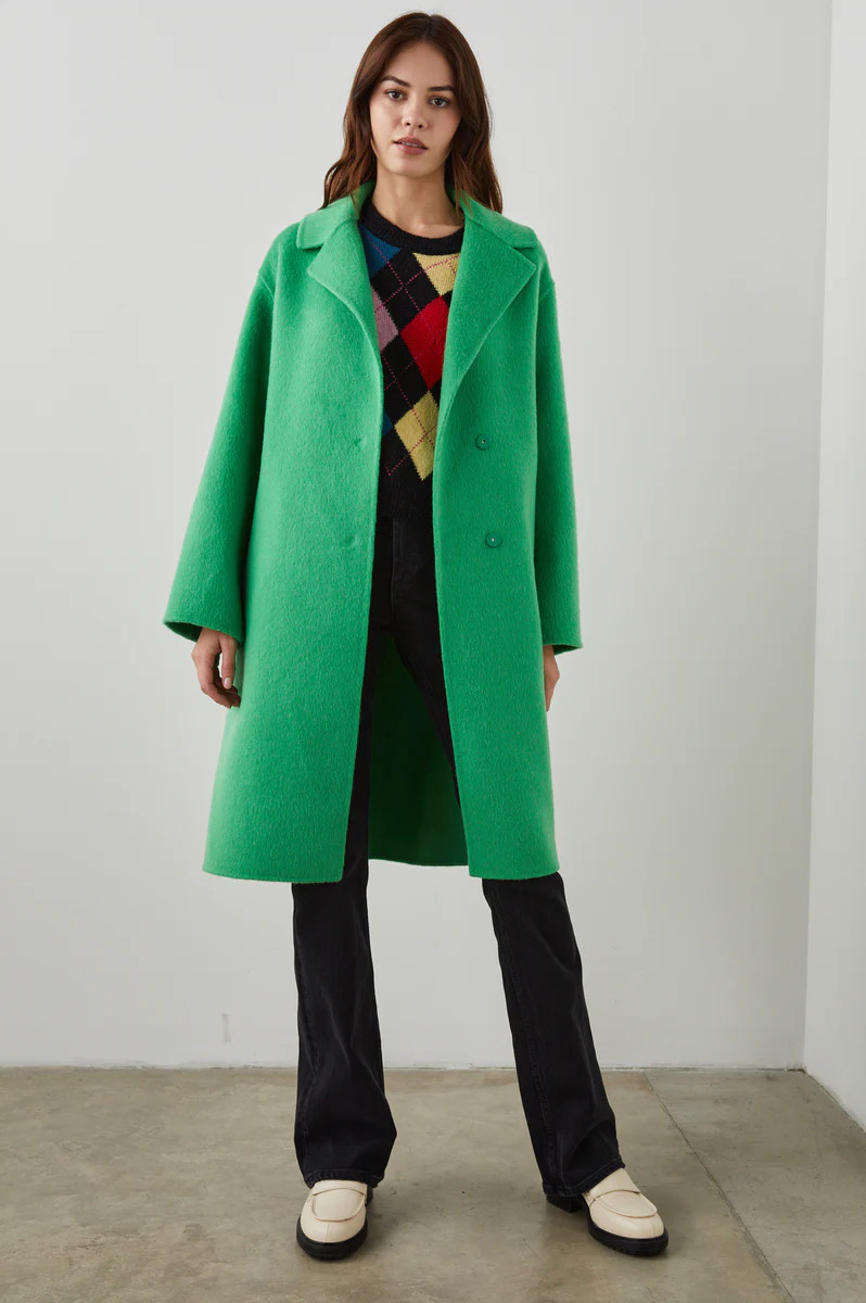LORE COAT - GREEN APPLE | Rails