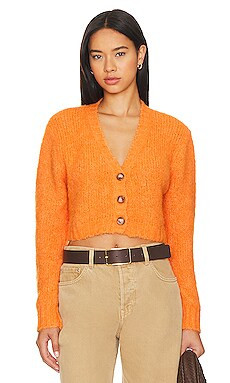 John & Jenn by Line Harry Cardigan in Clementine from Revolve.com | Revolve Clothing (Global)