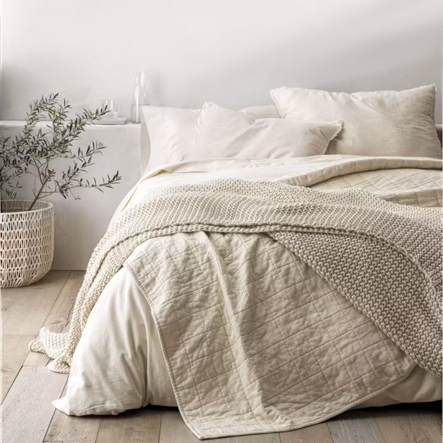 Heavyweight Linen Blend Quilt - Casaluna™ | Target