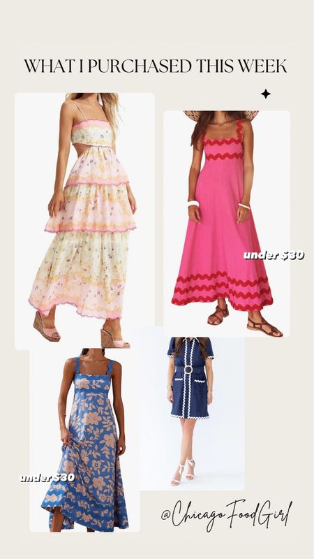 Dresses I purchased this week 💕

#LTKsalealert #LTKfindsunder50 #LTKfindsunder100