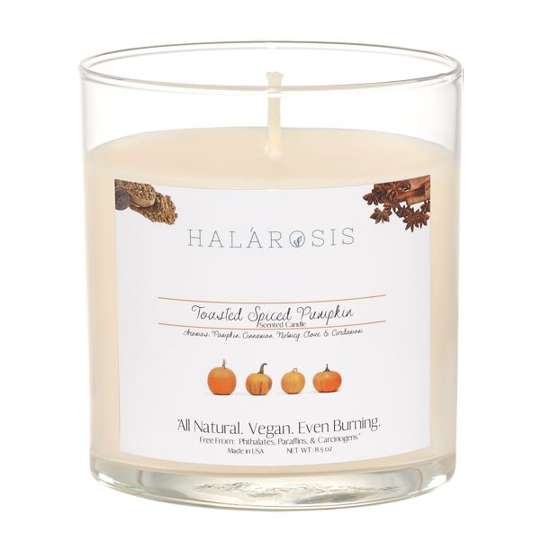 Halarosis, 8.5 oz, Soy Candle, Toasted Spiced Pumpkin, Container Candle - Walmart.com | Walmart (US)