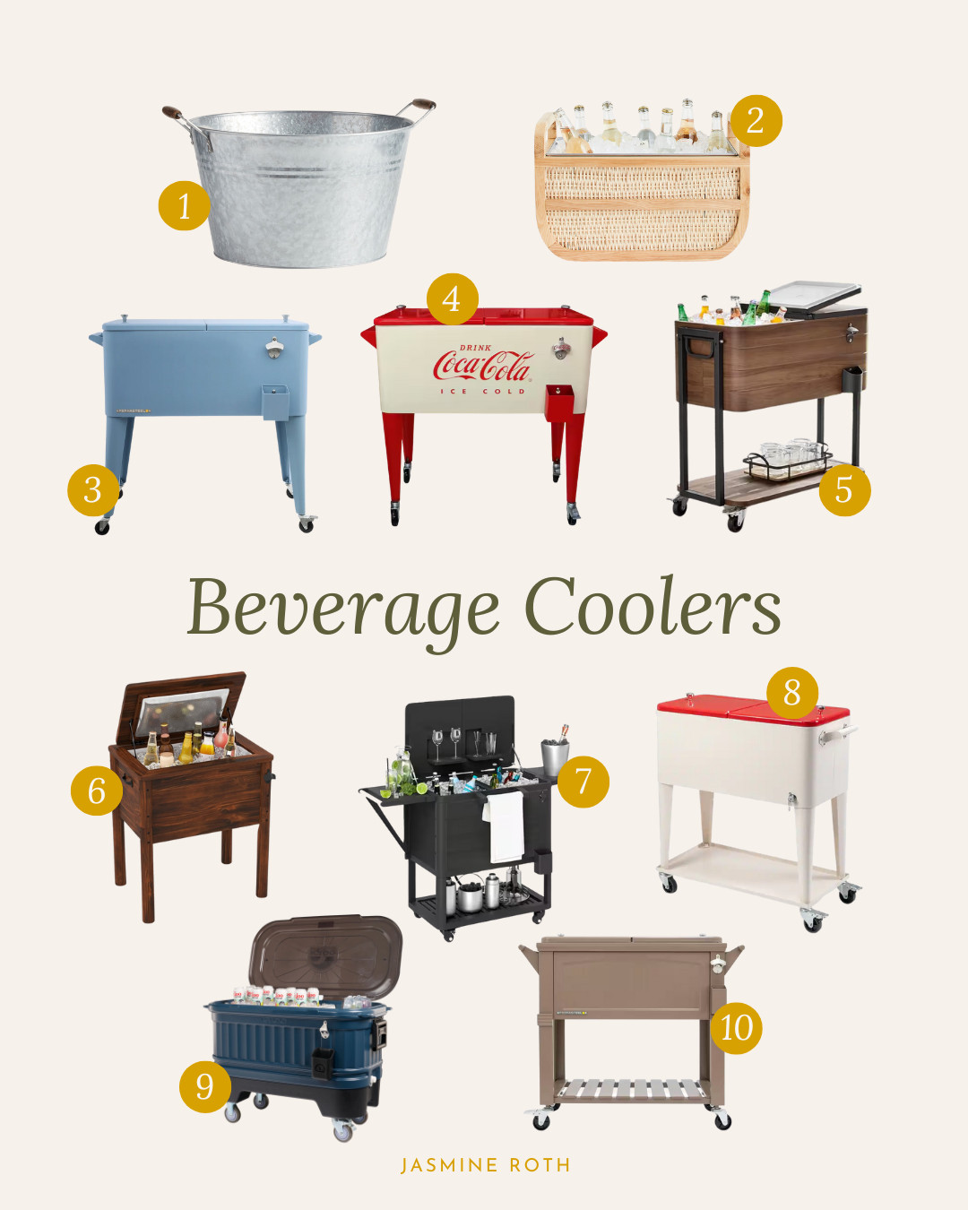 Memorial Day Weekend Hosting, Beverage Coolers 

 #LTKSeasonal #LTKHome #LTKParties