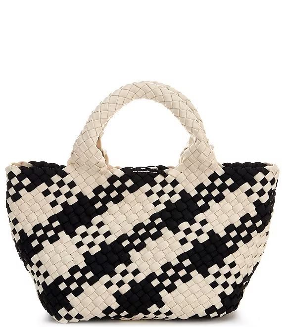 Antonio Melani Small Woven Checkered Neoprene Tote Bag | Dillard's | Dillard's