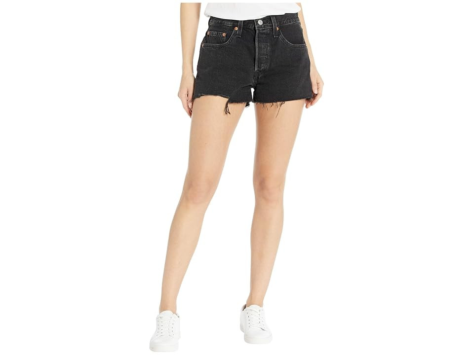 Levi's(r) Womens 501(r) High-Rise Shorts (Black) Women's Shorts | Zappos