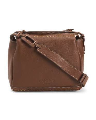 Leather Cari Crossbody | TJ Maxx