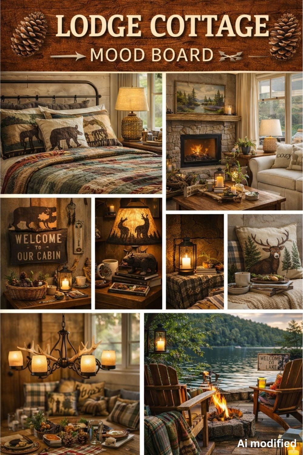 Lodge Cottage Decor Ideas 🪵 | Cozy Cabin Meets Cottage Style | Rustic Lake House Inspiration

#LTKTravel #LTKSeasonal #LTKHome