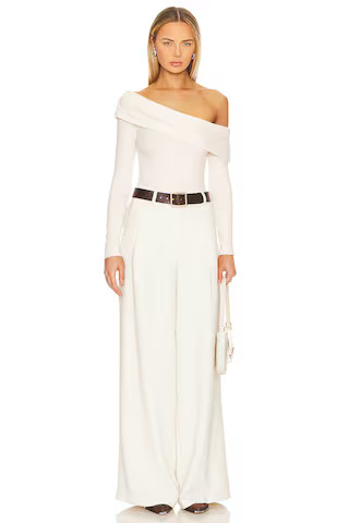 ASTR the Label Lenore Bodysuit in Off White from Revolve.com | Revolve Clothing (Global)