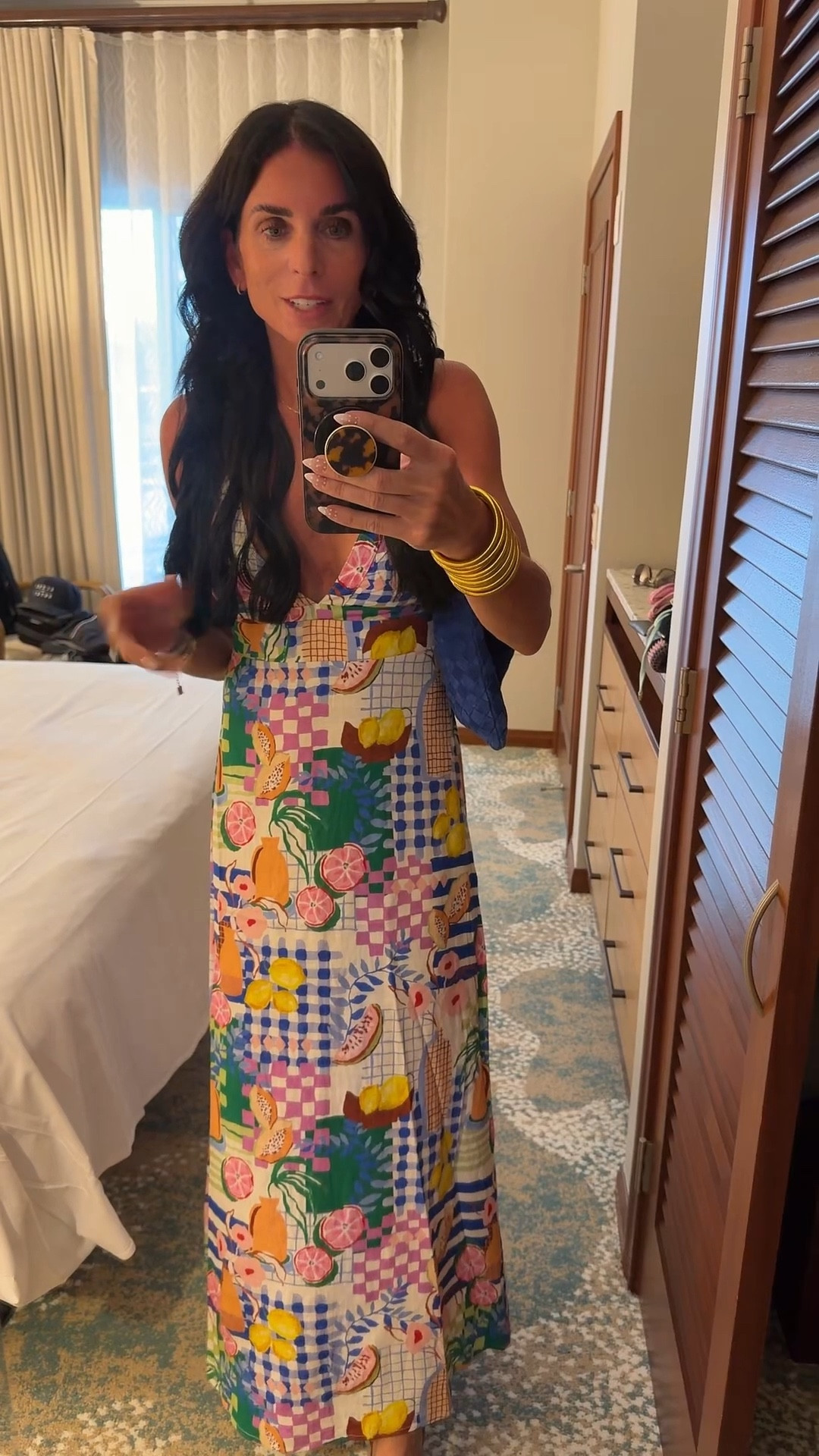 This dress is the cutest and on major sale! Perfect for vacation! Wearing a small

#LTKFindsUnder100 #LTKSaleAlert #LTKTravel