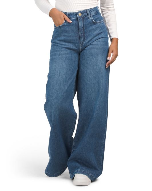 High Rise Wide Leg Jeans | TJ Maxx