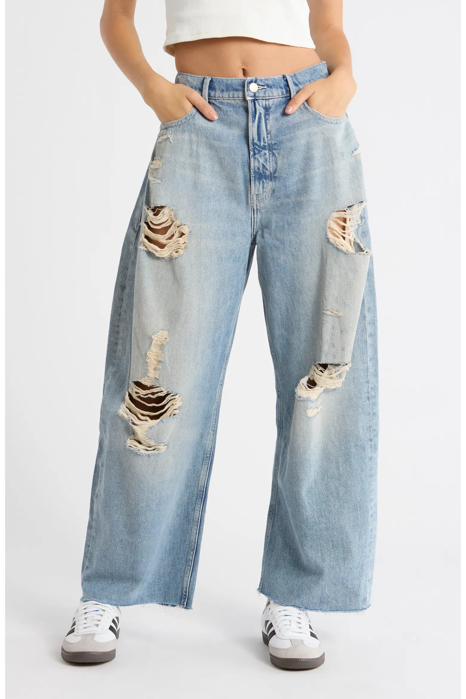 Good Extreme Barrel Jeans (Women) | Nordstromrack | Nordstrom Rack