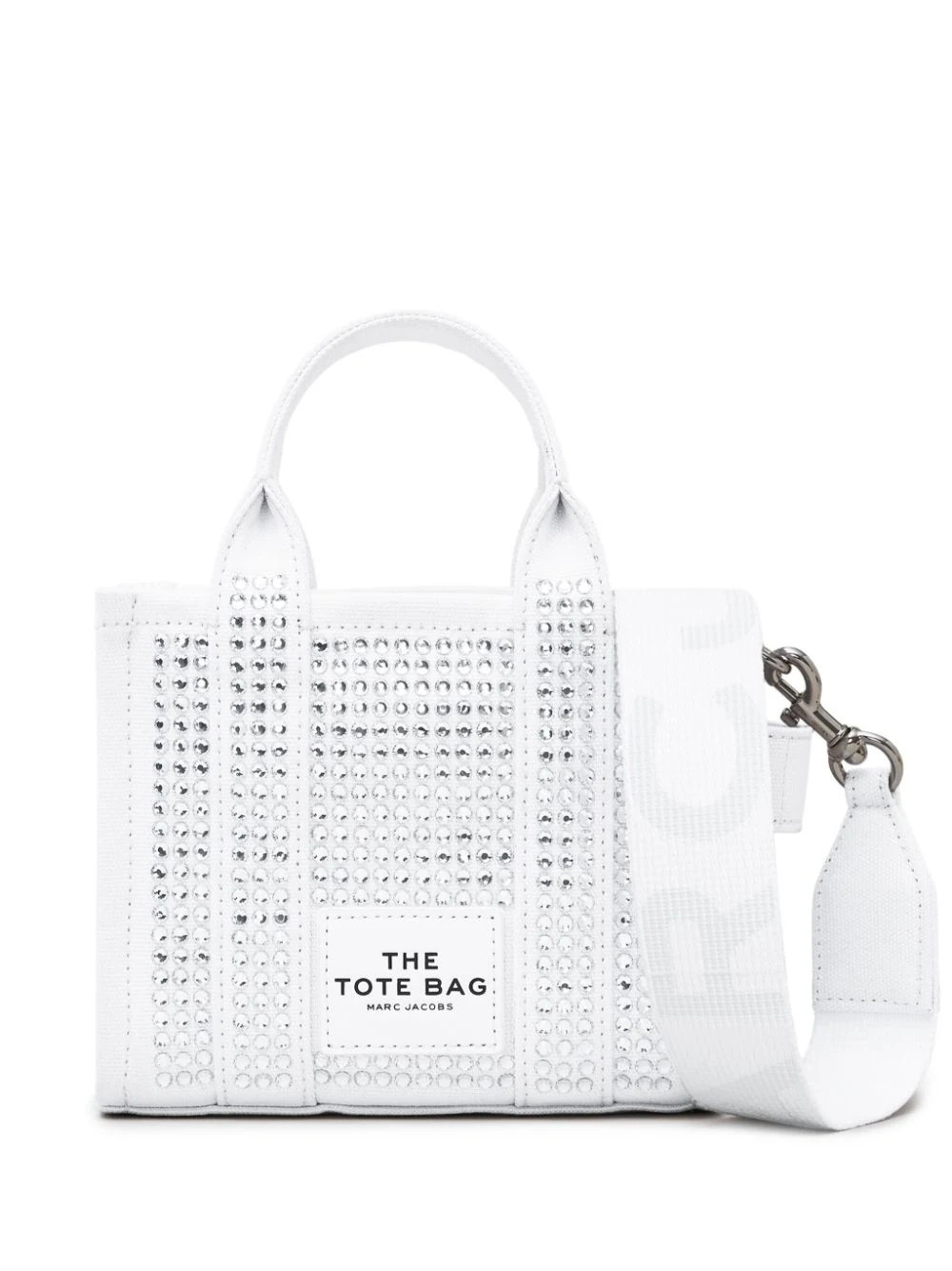 Marc Jacobs The Crystal Canvas Crossbody Tote bag - White | Farfetch Global