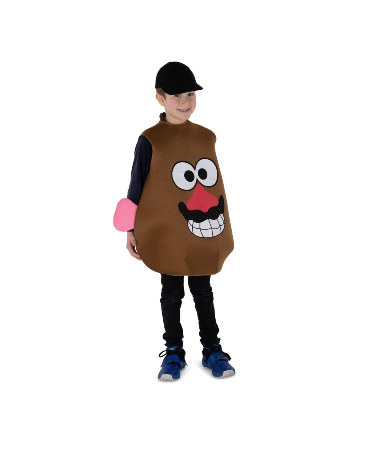 Dress Up America Kids Mr. Potato Tunic and Cap Costume Set - Brown | Macy's