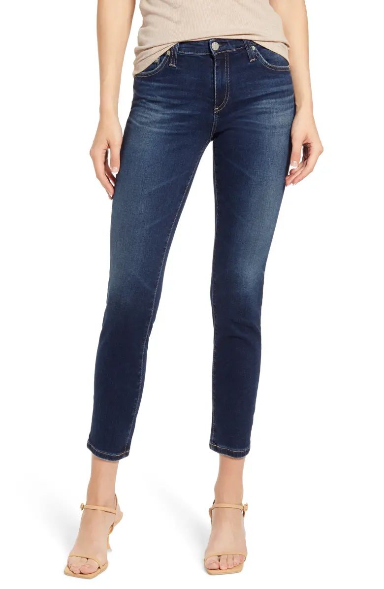 The Prima Straight Leg Crop Jeans | Nordstrom