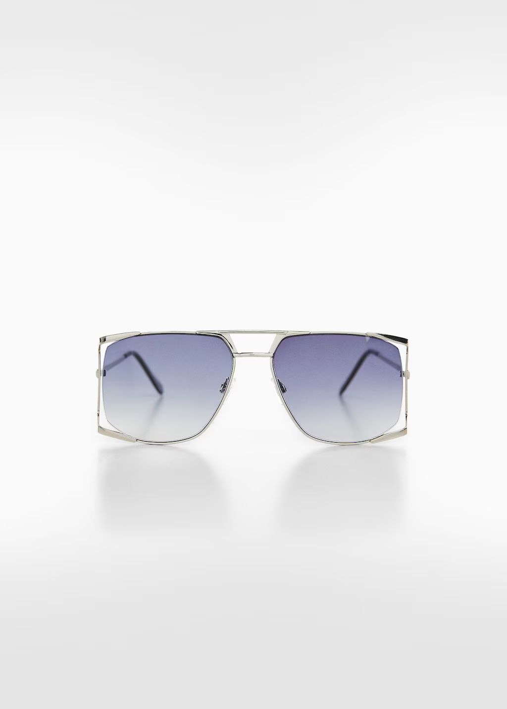 Metallic frame sunglasses -  Women | Mango USA | MANGO (US)