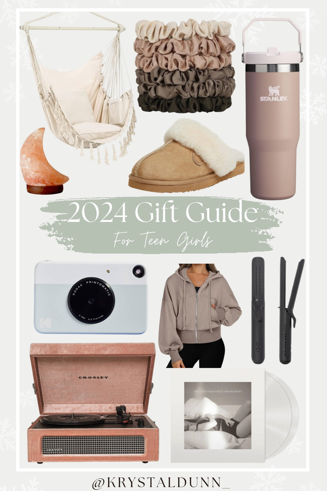Teen girls gift guide for 2024

Amazon, Crowley, Stanley, Lange, Kodak, Taylor Swift, record player, vinyl, slippers, hanging chair, boho, salt lamp, moon, hair tools, sweatshirt, scrunchies

#LTKSeasonal #LTKGiftGuide #LTKHoliday