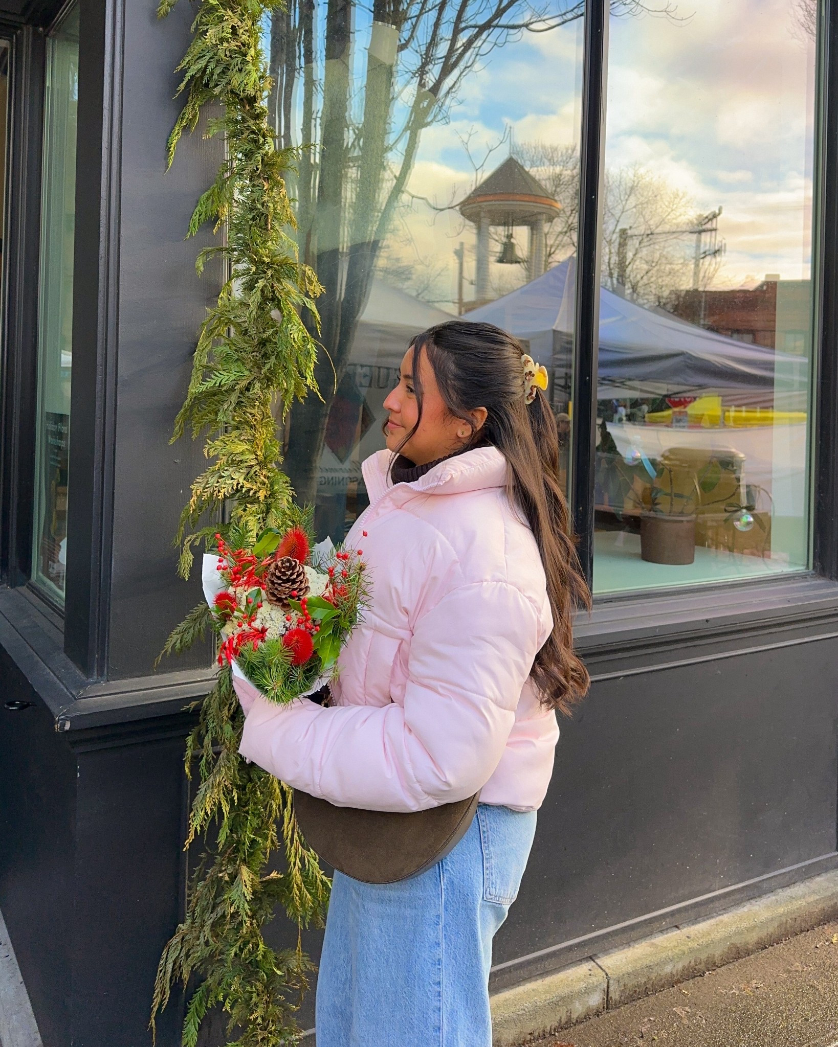 pink puffer jacket!🩷🌟 this one is from Girlfriend Collective years ago, linking similar ones for yall!❄️ extra cozy for the winter months :) 

#LTKTravel #LTKSeasonal