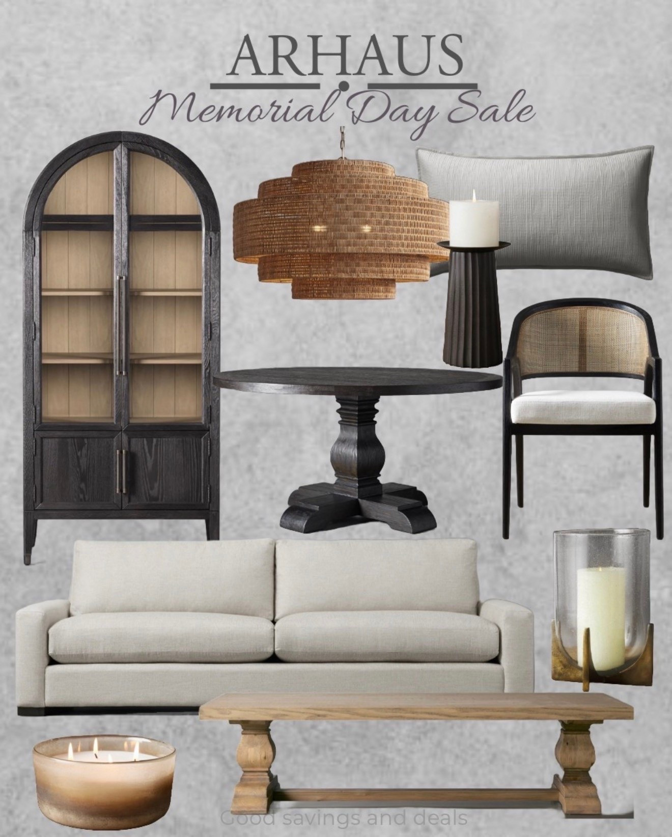 Arhaus Memorial Day sale has incredible deals with up to 70% off furniture and home decor. Modern home finds.
Interior design. Living room design. Big savings. Arhaus sale.

#LTKHome #LTKSaleAlert
