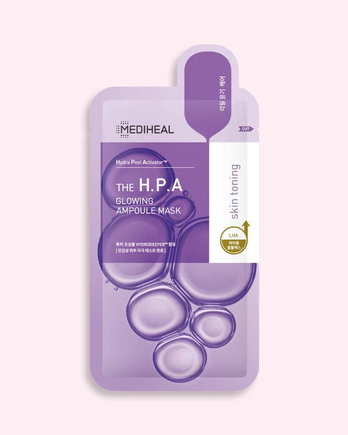 Meidheal THE H.P.A Glowing Ampoule Mask 10 Pack | Soko Glam | Soko Glam