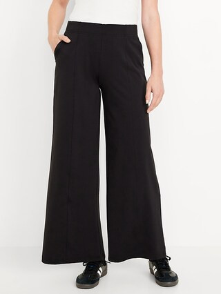 High-Waisted PowerSoft Trouser Pants | Old Navy (US)