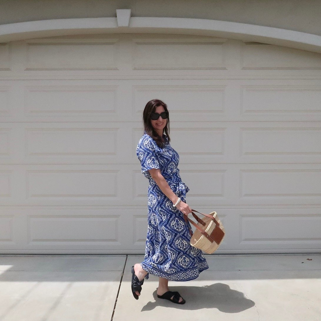 Love this graduation dress and these comfy sandals for my son’s graduation ceremony 🙌🎉 

#LTKootd #LTKmomlife #LTKOver40
