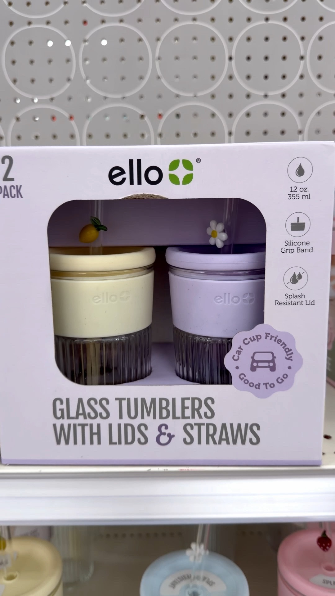 Check out your nearest Target store for these cute glass tumblers. Non toxic tumblers. Mother’s Day gift ideas.

#LTKHome #LTKmomlife