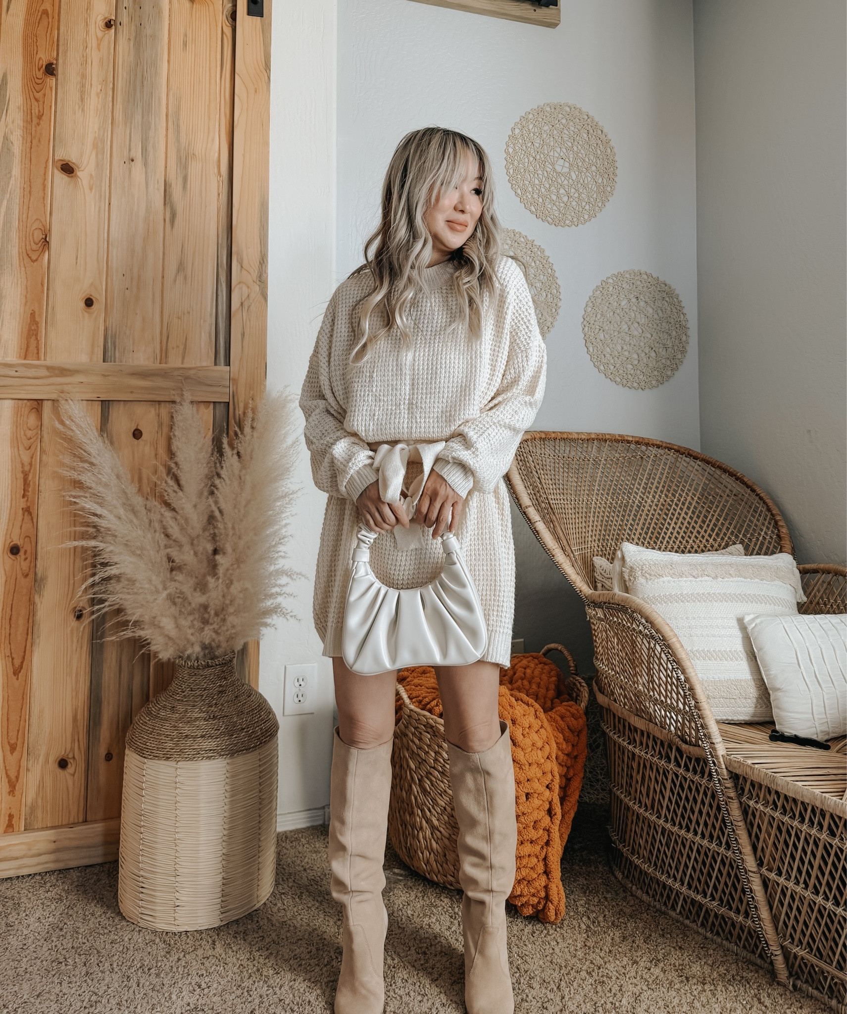 Cute sweater dress. 5ft tall wearing a small 

#LTKsalealert #LTKstyletip #LTKfindsunder50