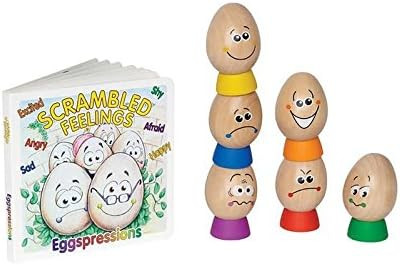 Hape Eggspressions Wooden Learning Toy with Illustrative Book | Amazon (US)