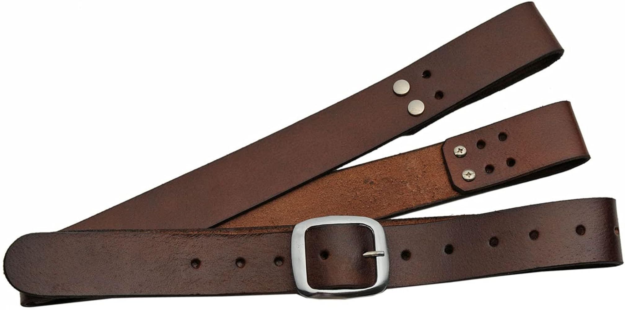 SZCO Supplies Adjustable Brown Leather Shoulder/Waist Belt Holster for Medieval/Samurai Swords, 3... | Amazon (US)