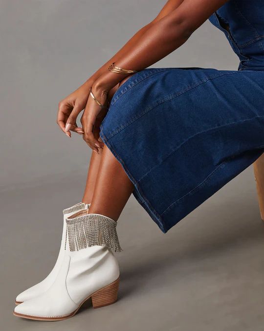 Womack Fringe Tassel Ankle Boots | VICI Collection