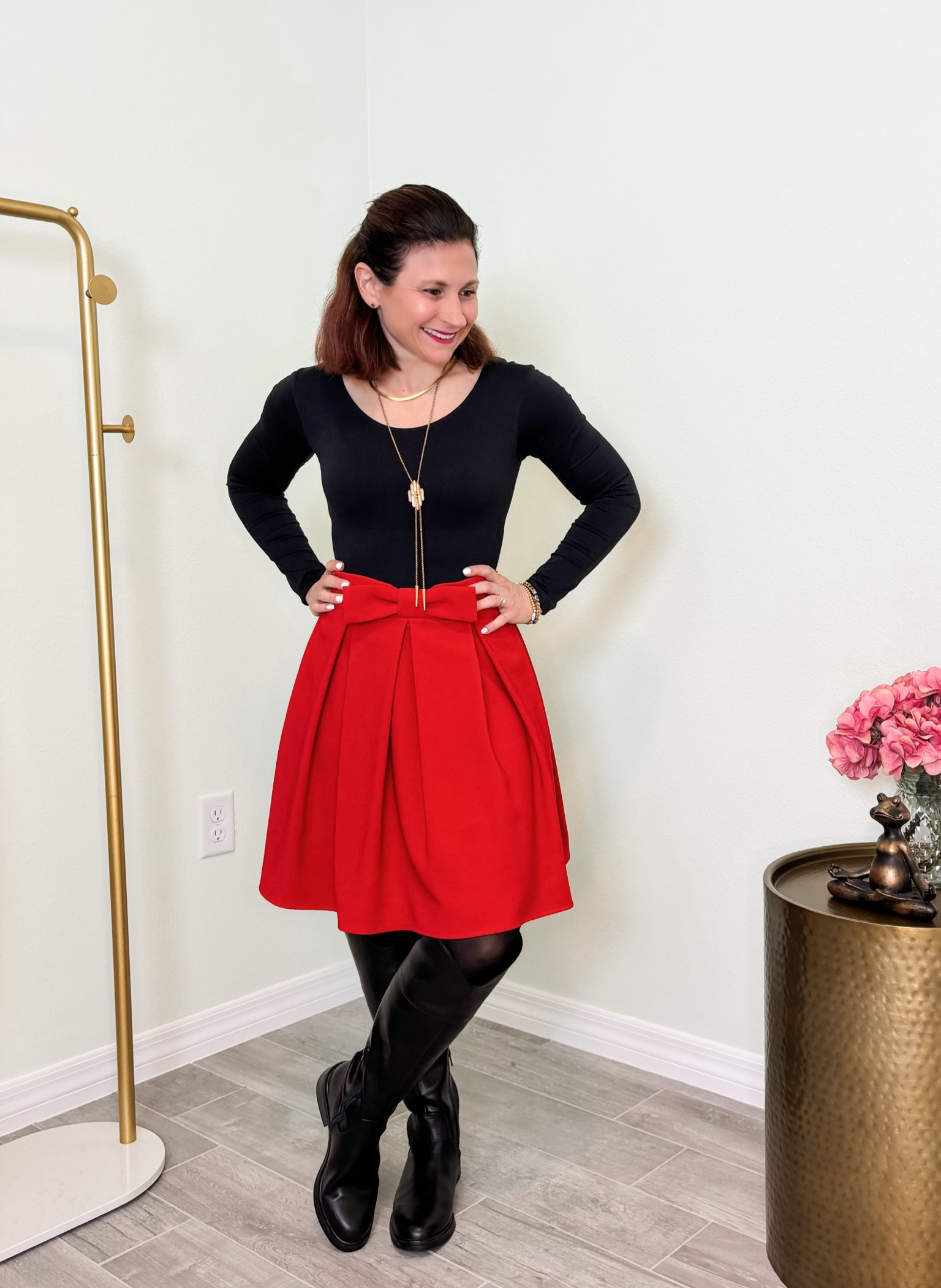 Valentine’s Day outfit for winter weather. The bodysuit isn’t on Amazon yet but you can find it on Shapermint main websitee

#LTKworkwear #LTKover40 #LTKparties