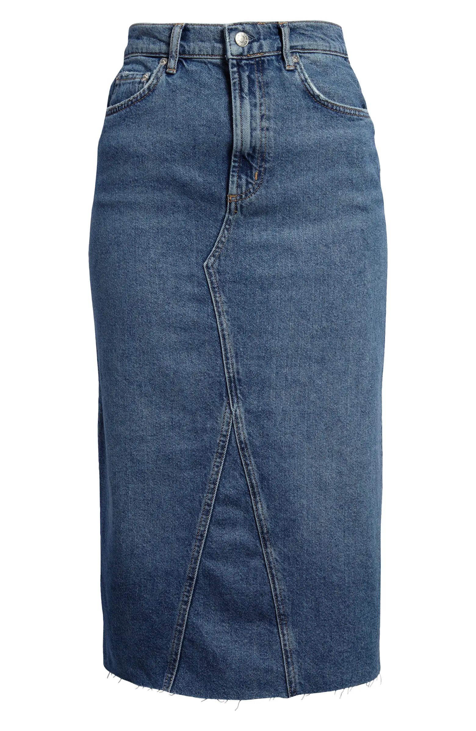 The Highland Nonstretch Denim Midi … curated on LTK