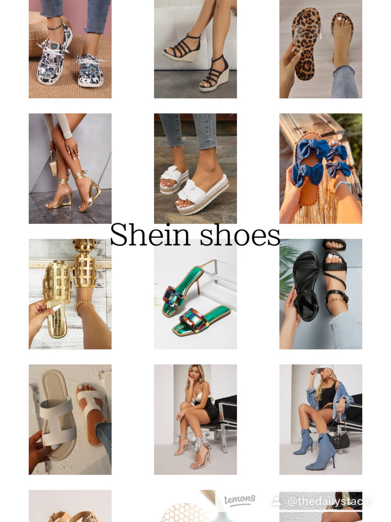 Shein shoes